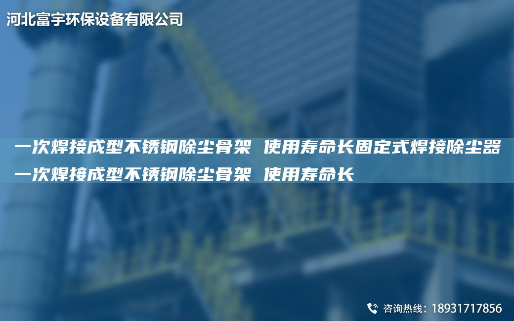 一次焊接成型不銹鋼除塵骨架 使用壽命長(cháng)固定式焊接除塵器一次焊接成型不銹鋼除塵骨架 使用壽命長(cháng)