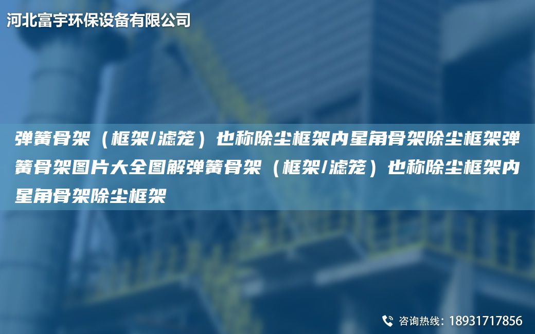 彈簧骨架（框架/濾籠）也稱(chēng)除塵框架內星角骨架除塵框架彈簧骨架圖片大全圖解彈簧骨架（框架/濾籠）也稱(chēng)除塵框架內星角骨架除塵框架
