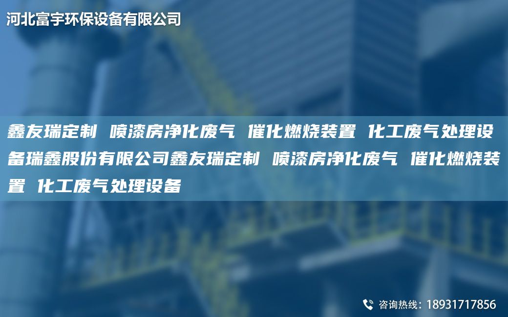 富宇定制 噴漆房?jì)艋瘡U氣 催化燃燒裝置 化工廢氣處理設備瑞鑫股份有限公司富宇定制 噴漆房?jì)艋瘡U氣 催化燃燒裝置 化工廢氣處理設備